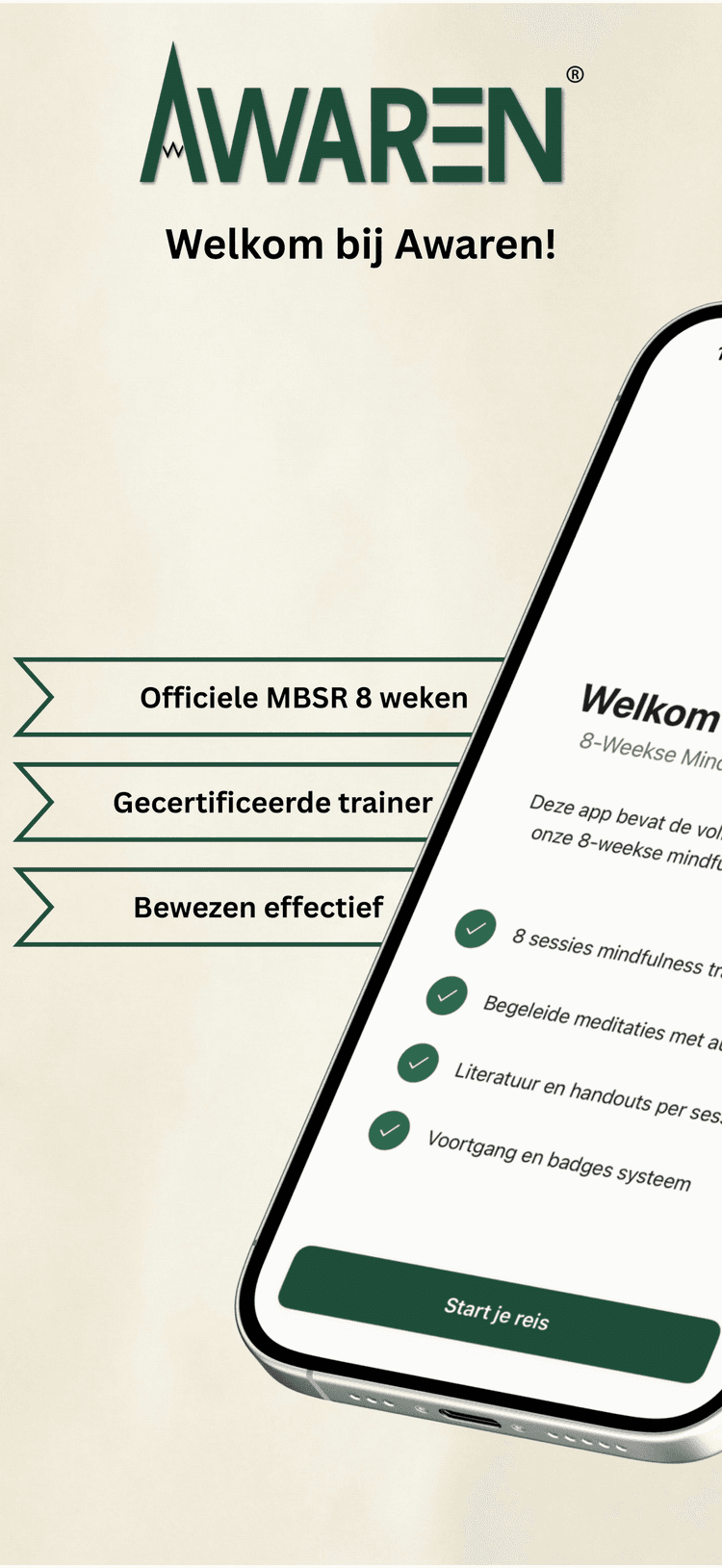 Awaren app - Mindfulness en Meer